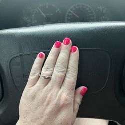 Salsa Rosa Nail Studio - Rubber mani (post injury) mani