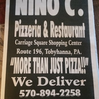 Nino C Pizza Restaurant - Pizza Near Me - Coolbaugh Township, Pennsylvania Nino C Pizza Restaurant - Pizza Near Me - Coolbaugh Township, Pennsylvania