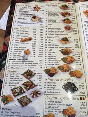 Menu photo 7 Gaufre de Bruxelles Brussels, BRU