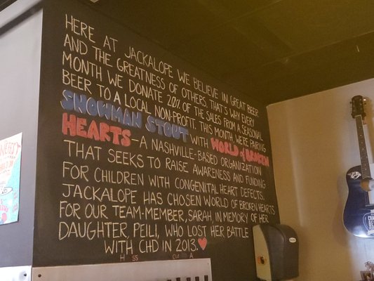 Menu photo 3 Jackalope Brewing Nashville, TN