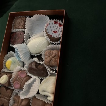 The Chocolate Shop by Nouveau - a box of assorted chocolates - Chocolatiers & Shops Near Me - Broken Arrow, Oklahoma