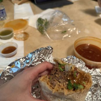 El Tacote - Birria burrito $13 w consumme $3 pretty mid haha would get regular burrito next time 4/11/26 - Tacos Near Me - Los Angeles, California El Tacote - Birria burrito $13 w consumme $3 pretty mid haha would get regular burrito next time 4/11/26 - Tacos Near Me - Los Angeles, California