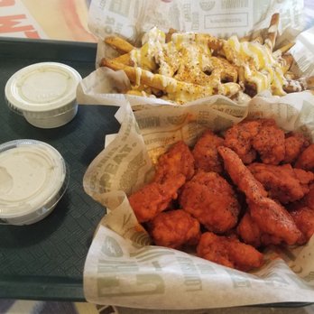 Wingstop - 15 piece wing combo for 2 with Voodoo fries. - Chicken Wings Near Me - Chesapeake, Virginia