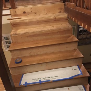 MC Remodeling - a staircase being painted - Flooring Near Me MC Remodeling - a staircase being painted - Flooring Near Me