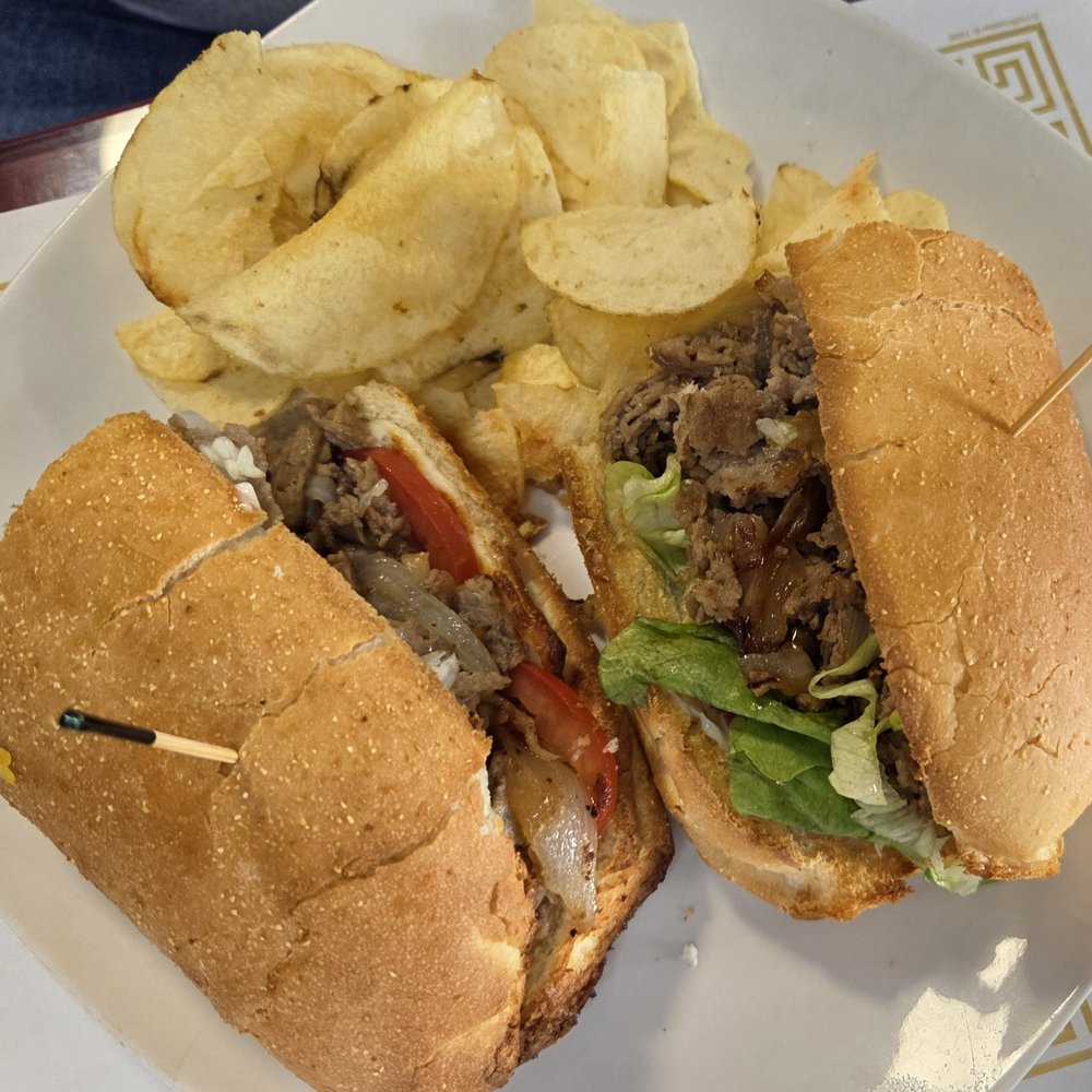 Roma's Cafe - Cheesesteak Sub with Chips - American Near Me - Cockeysville, Maryland Roma's Cafe - Cheesesteak Sub with Chips - American Near Me - Cockeysville, Maryland