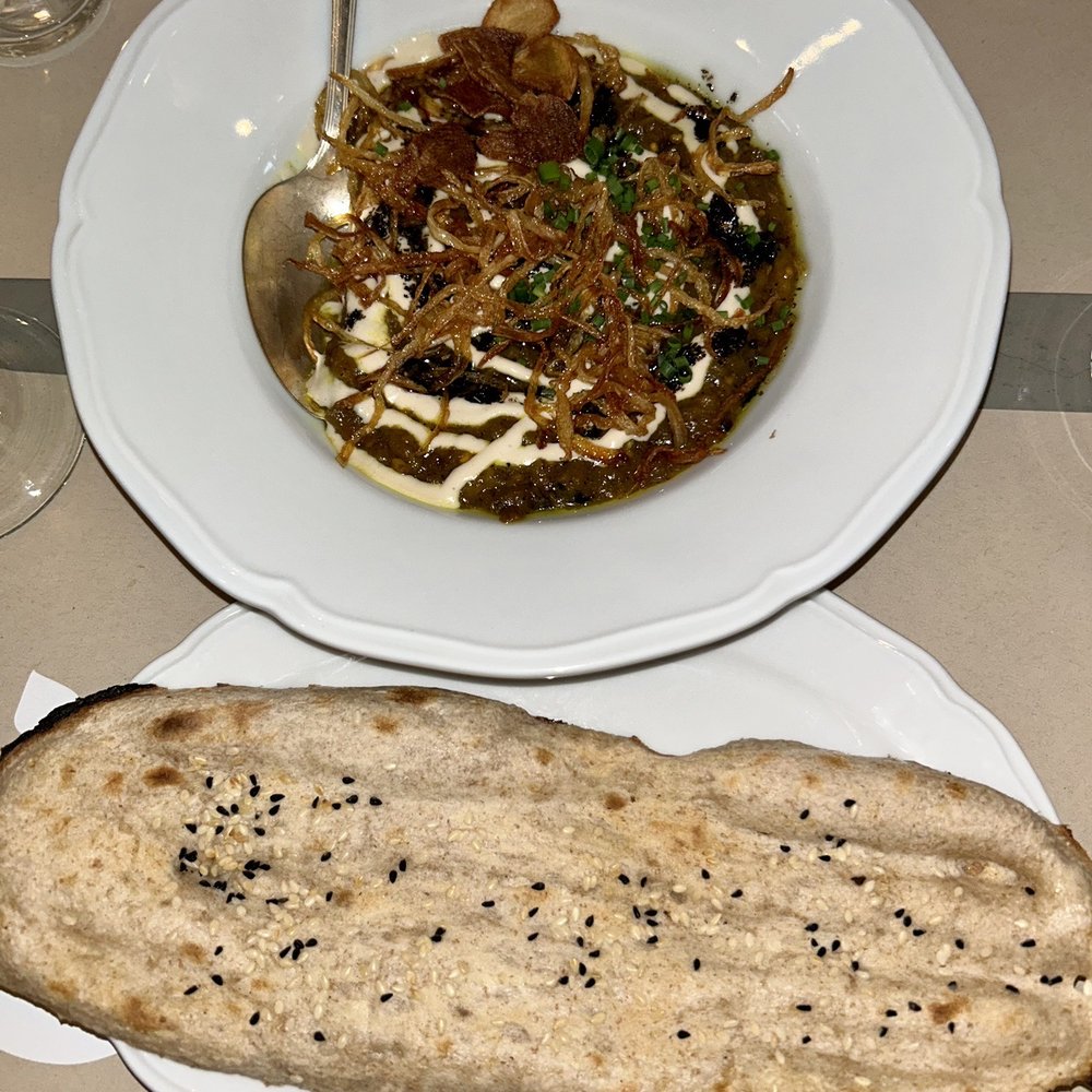 Sofreh - Eggplant and Whey Dip - Persian/Iranian Near Me - Brooklyn, New York Sofreh - Eggplant and Whey Dip - Persian/Iranian Near Me - Brooklyn, New York