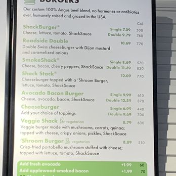 Shake Shack - Spectrum - Menu 5.23.23 - Burgers Near Me - Irvine, California Shake Shack - Spectrum - Menu 5.23.23 - Burgers Near Me - Irvine, California