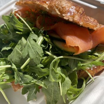 Dom's Coffee - Salmon croissant - Coffee & Tea Near Me - Avon, Connecticut Dom's Coffee - Salmon croissant - Coffee & Tea Near Me - Avon, Connecticut