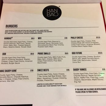 Hanbao - Burgers - Cocktail Bars Near Me - Worcester, WOR