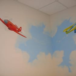 Jeffrey K Min, MD - Kid friendly exam rooms- this is the sky room.