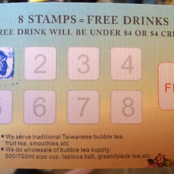Shaka Shaka Tea Express - Stamp card - Bubble Tea Near Me - Honolulu, Hawaii Shaka Shaka Tea Express - Stamp card - Bubble Tea Near Me - Honolulu, Hawaii