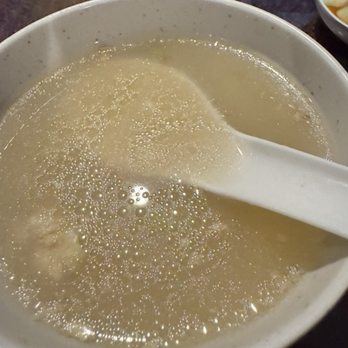 Saigon Sushi - Complimentary chicken and rice soup - Asian Fusion Near Me - Vero Beach, Florida