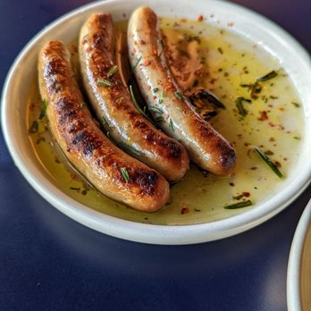 Andros Taverna - Cretan sausages - very good! - Greek Near Me - Chicago, Illinois