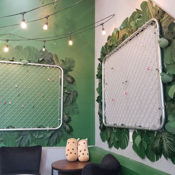 Presotea Mansfield - Cute little fences with locks, almost like the locks of love concept. - Bubble Tea Near Me - Mansfield, Texas
