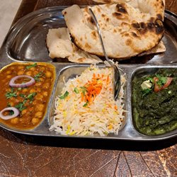 Little India Restaurant - $20 lunch saag paneer channa masaala