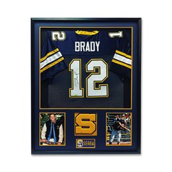 Dark Horse Framing - Our local boy, Serra High School football player Tom Brady.