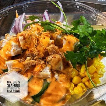epiQ Food Hall - Mr. Big's Seafood rice bowl. - Food Court Near Me - Woodbridge, Virginia
