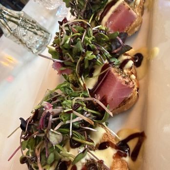 Amaro's Table - Seared Tuna Appetizer - New American Near Me - Vancouver, Washington