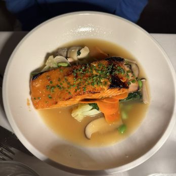 Lamarina - Salmon with miso glaze - Seafood Near Me - West Palm Beach, Florida Lamarina - Salmon with miso glaze - Seafood Near Me - West Palm Beach, Florida