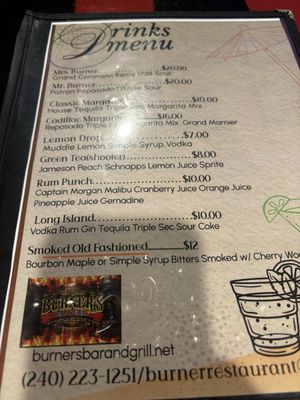 Menu photo 1 Burner's Bar & Grill Indian Head, MD Menu photo 1 Burner's Bar & Grill Indian Head, MD