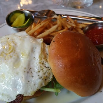 The Driskill - The Driskill burger with an egg and bacon...foodie heaven! - Hotels Near Me - Austin, Texas The Driskill - The Driskill burger with an egg and bacon...foodie heaven! - Hotels Near Me - Austin, Texas