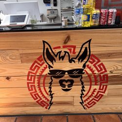 Inkanto Peruvian Cuisine - Front counter, nice logo
