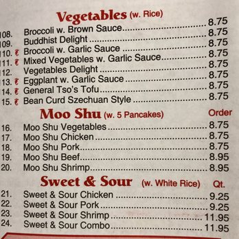Li's Garden - Vegetables | Moo Shu | Sweet &Sour Options - Chinese Near Me - Longwood, Florida