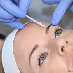 Hedman Method Micropigmentation Clinic - A topical anesthetic is applied prior to treatment.