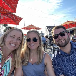 Fun on the deck with friends!