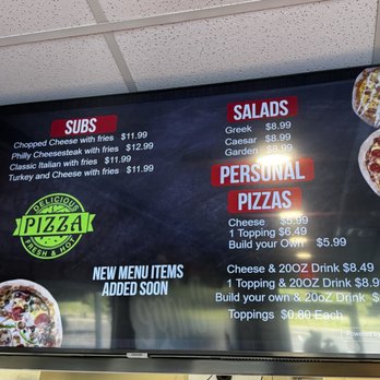 Great Bridge Pizza - Menu tv - Chicken Wings Near Me - Chesapeake, Virginia