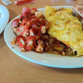 Eggs Up Grill - Veggie Omlette and turkey bacon - Breakfast & Brunch Near Me - Myrtle Beach, South Carolina Eggs Up Grill - Veggie Omlette and turkey bacon - Breakfast & Brunch Near Me - Myrtle Beach, South Carolina