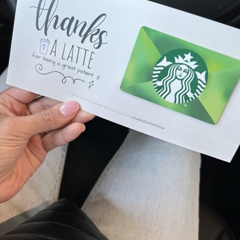 The Diablo Dental Group - I got a Starbucks giftcard too because I mentioned I love going to Starbucks!!! Best dental appointment ever!!! So thoughtful - General Dentistry Near Me - Danville, California The Diablo Dental Group - I got a Starbucks giftcard too because I mentioned I love going to Starbucks!!! Best dental appointment ever!!! So thoughtful - General Dentistry Near Me - Danville, California
