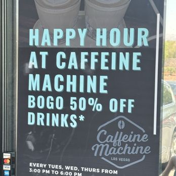 Caffeine Machine - Coffee & Tea Near Me - Las Vegas, Nevada