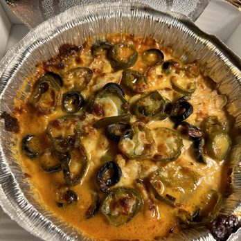 Pizza Zone - My customized pizza bowl with jalapeños, black olives, onions, amazing pizza sauce, and a lot of delicious cheese - Pizza Near Me - Spring, Texas