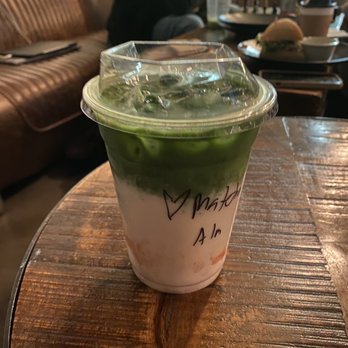 Lift Coffee Roasters - strawberry vanilla matcha with almond milk - Coffee & Tea Near Me - Riverside, California Lift Coffee Roasters - strawberry vanilla matcha with almond milk - Coffee & Tea Near Me - Riverside, California