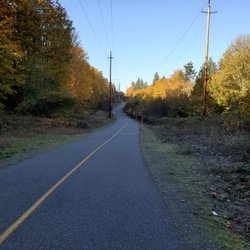 On the trail, beautiful Autumn day!