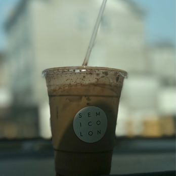 Semicolon Cafe - Iced mocha - Desserts Near Me - New Brunswick, New Jersey Semicolon Cafe - Iced mocha - Desserts Near Me - New Brunswick, New Jersey