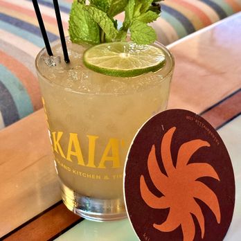 Kaia’s - 44 Mai Tai - Smooth, strong. Bold rums meet juicy citrus, a tease of almond, and that cool kiss of mint. One sip, and you're on island time. - Hawaiian Near Me - Danville, California