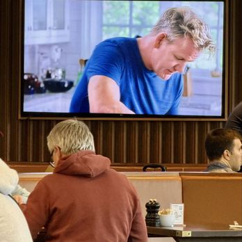 Gordon Ramsay Plane Food - Watch Gordon cook whilst you eat at his airport dining venue. - British Near Me - Hounslow, XGL Gordon Ramsay Plane Food - Watch Gordon cook whilst you eat at his airport dining venue. - British Near Me - Hounslow, XGL