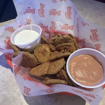 Bubba's 33 - Crispy Fried Pickles - Burgers Near Me - San Antonio, Texas