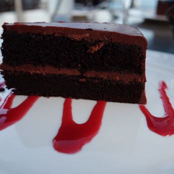 Parkers' Lighthouse - PARKER'S LIGHTHOUSE * Mother's Day dinner. Godiva Swiss chocolate cake with chocolate ganache and raspberry coulis. - Seafood Near Me - Long Beach, California Parkers' Lighthouse - PARKER'S LIGHTHOUSE * Mother's Day dinner. Godiva Swiss chocolate cake with chocolate ganache and raspberry coulis. - Seafood Near Me - Long Beach, California