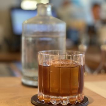 Miro Kaimuki - Walnut something ... their version of an old fashioned - Asian Fusion Near Me - Honolulu, Hawaii