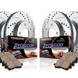 Pieces Auto MTL Auto Parts - Cross Drilled Rotor Sets in Canada