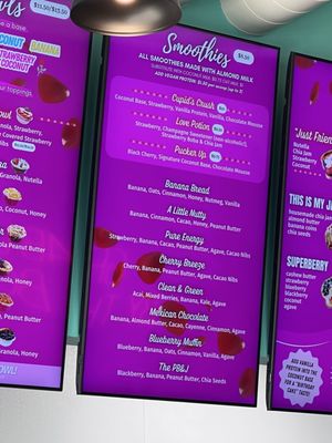 Menu photo 3 Bowl Boss Acai North Augusta, SC