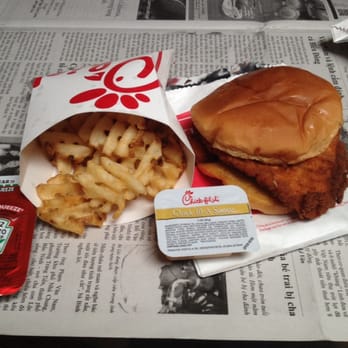 Chick-fil-A - Spicy chicken sandwich and waffle fries! - Fast Food Near Me - San Jose, California Chick-fil-A - Spicy chicken sandwich and waffle fries! - Fast Food Near Me - San Jose, California