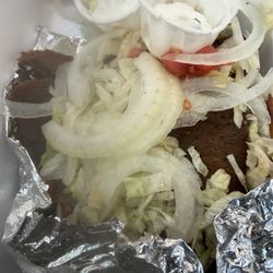 Gyro with extra meat $9