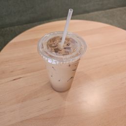 Iced Adeni Chai/Shai. $7. A bit lighter spiced than most maybe due to the amount of milk. OK/Good