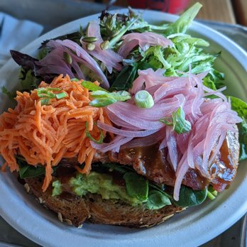 Graze 1910 - Ahi tuna open faced sandwich - Breakfast & Brunch Near Me - Tampa, Florida