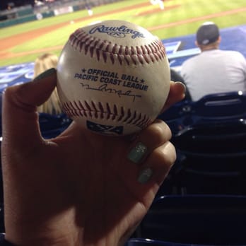 Greater Nevada Field - Caught my first ball!! So scary but exciting - Stadiums & Arenas Near Me - Reno, Nevada