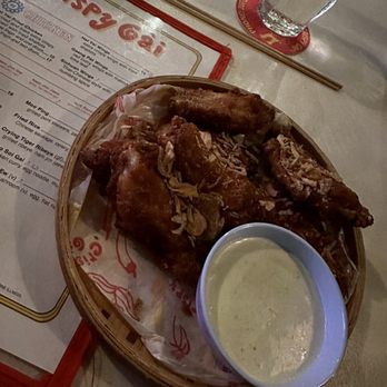 Crispy Gai - Hat Yai Extra Crispy Wings with NJS ranch - Chicken Wings Near Me - Portland, Maine